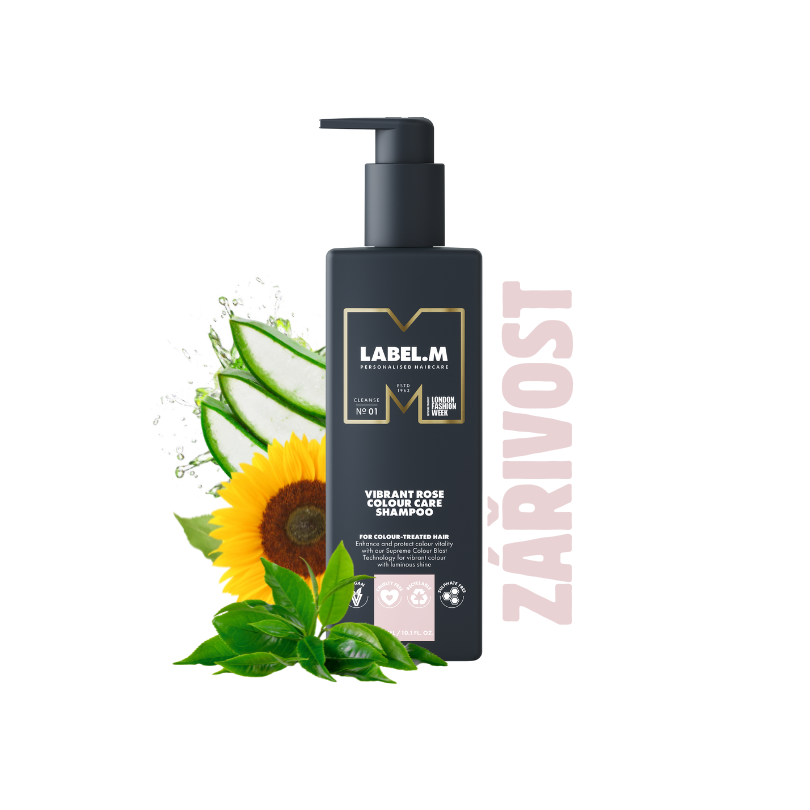Šampon pro ochranu a lesk barvy Vibrant Rose