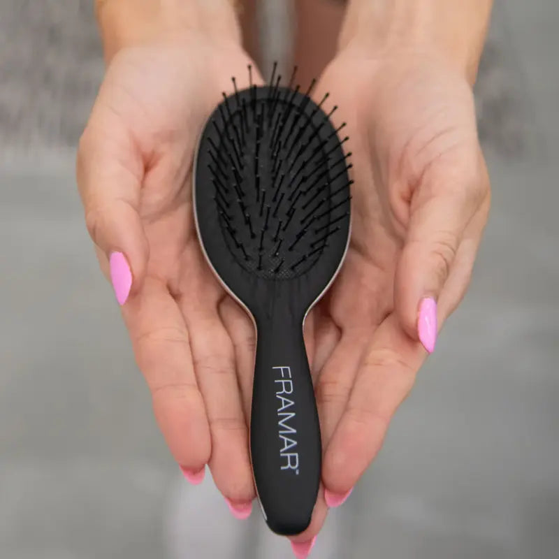 Rozčesávací mini kartáč Framar Mini Detangle Brush Black