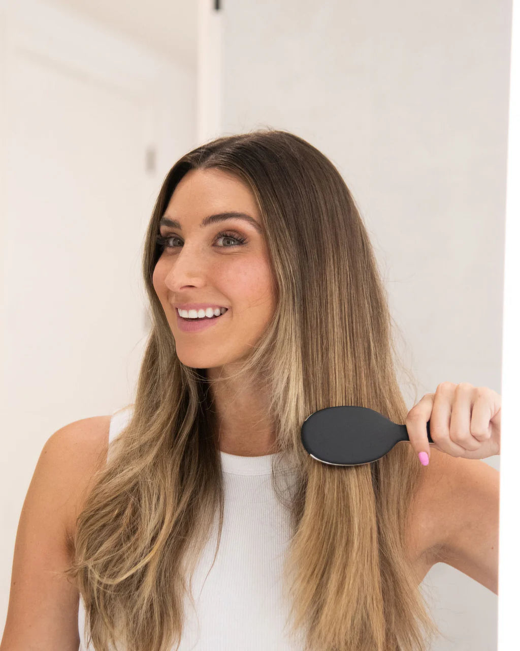 Rozčesávací mini kartáč Framar Mini Detangle Brush Black