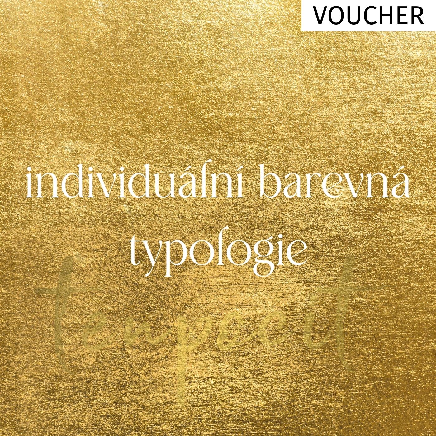 Poukaz na individuální barevnou analýzu