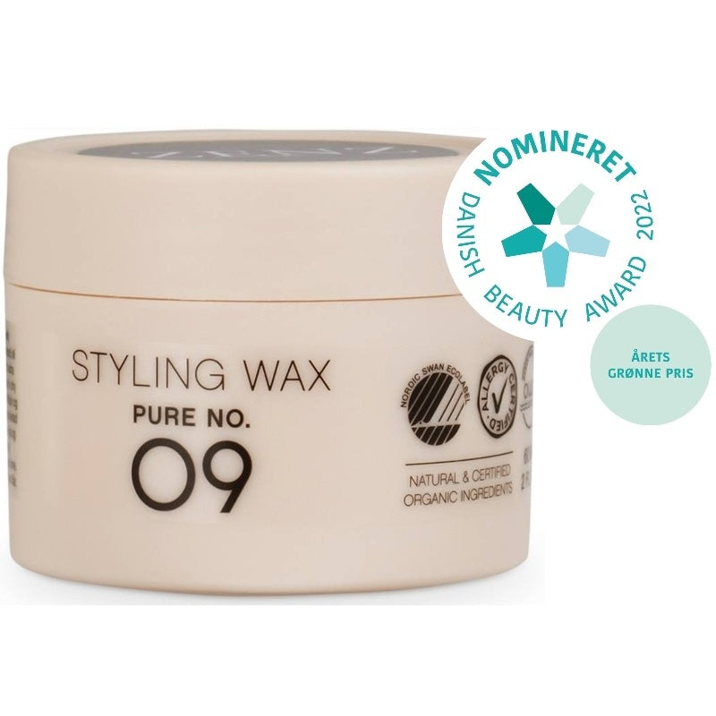 Jemný matný stylingový vosk Pure 09
