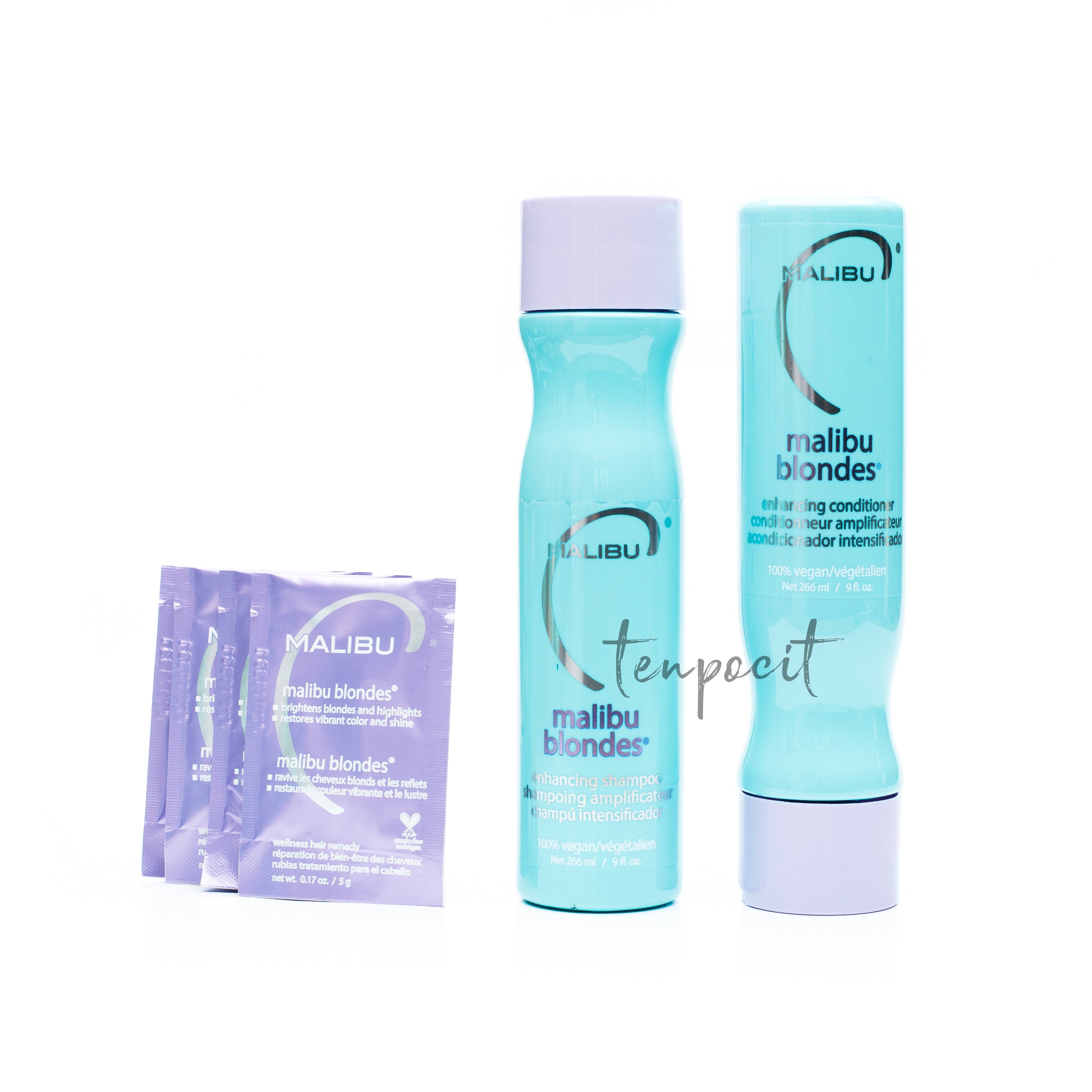 Fialová sada pro blond vlasy Malibu C