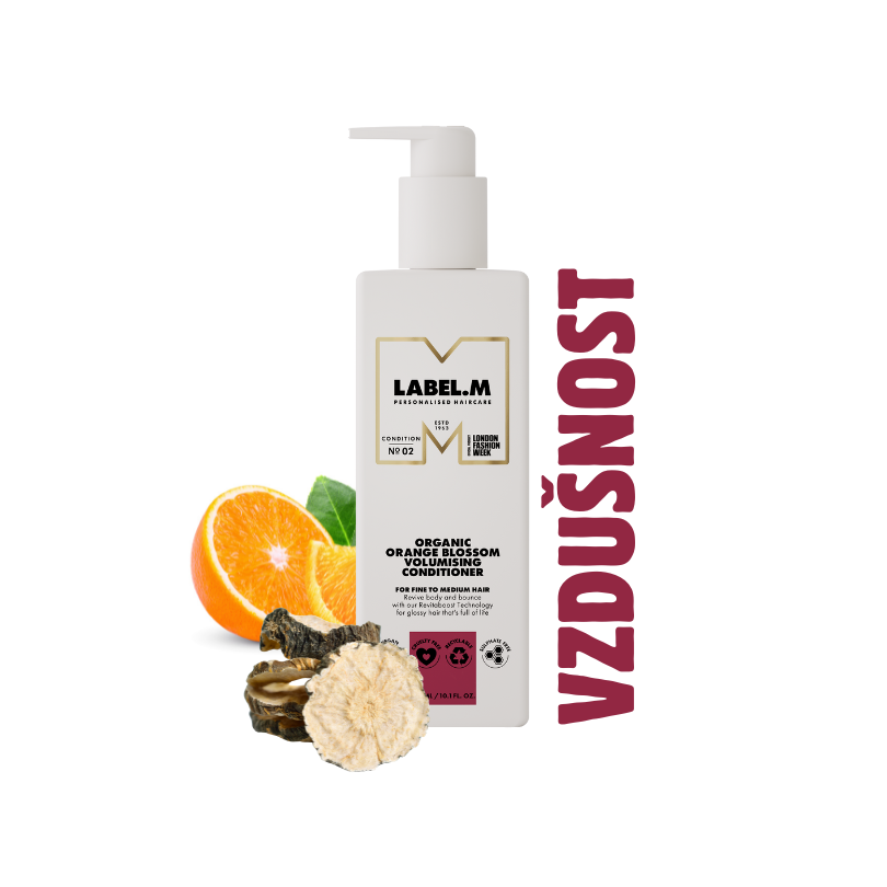 Organic Orange Blossom Volumizing Conditioner for Better Elasticity and Hydration