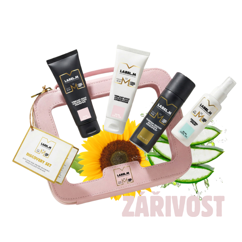 Kazeta pro zářivé barvené vlasy a doplněné proteinu