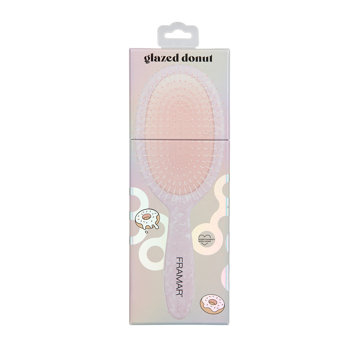 Kartáč Framar Detangle Glazed Donut | perleťový