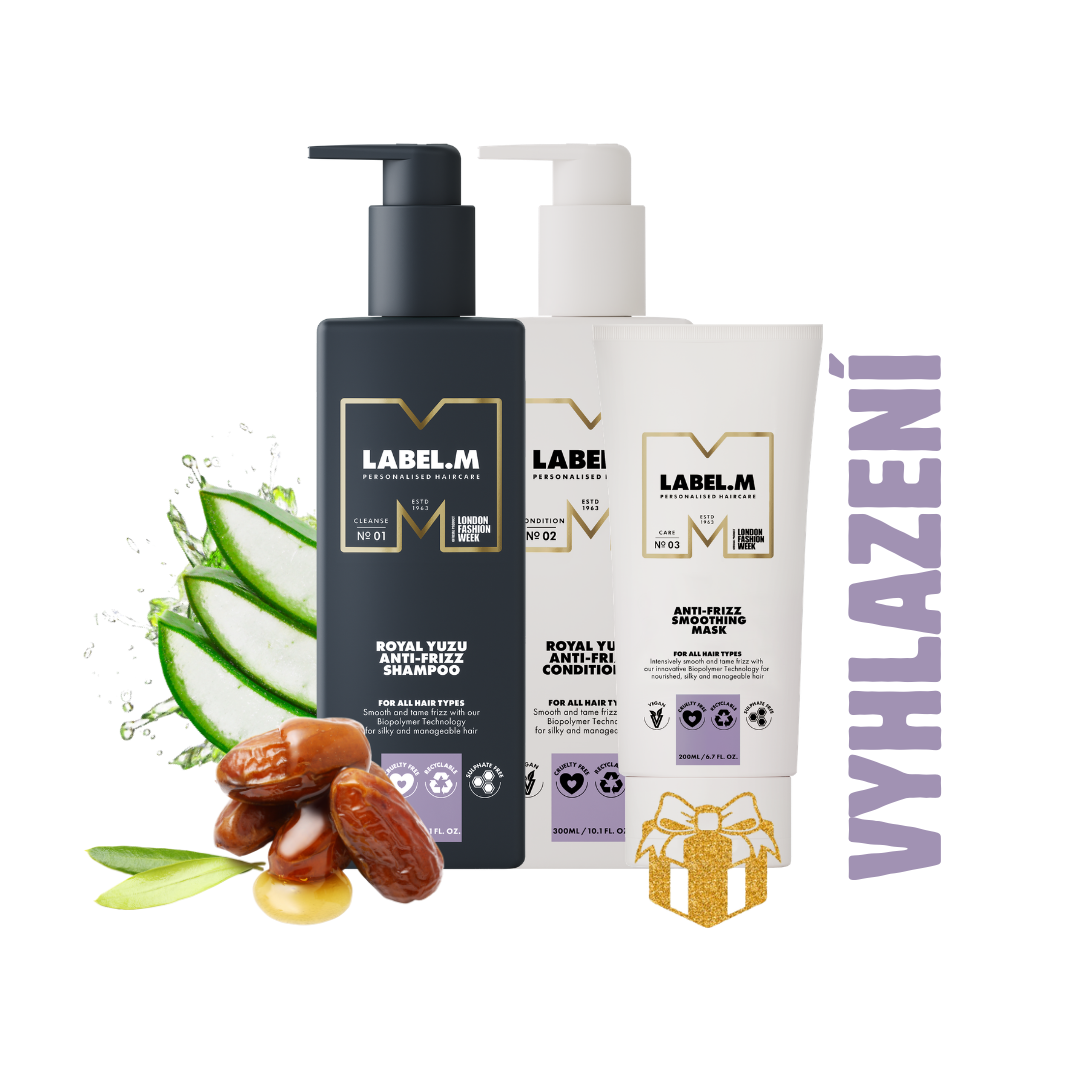 Sada vyhlazujícího šamponu, kondicionéru a masky zdarma Royal Yuzu
