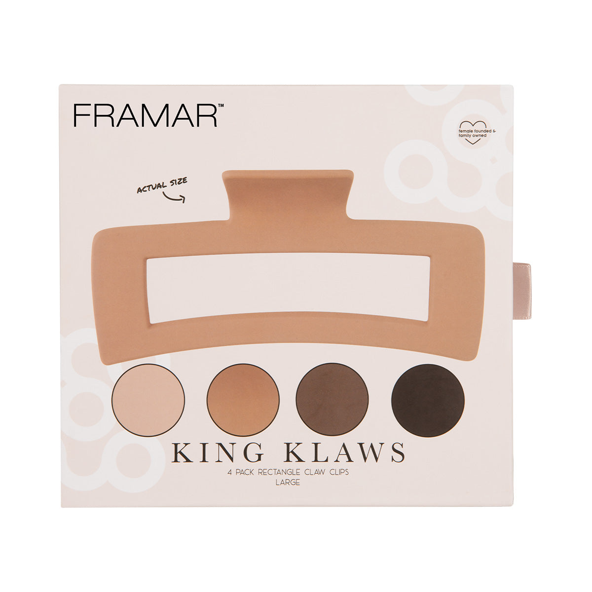 Sada skřipců Framar King Klaw Neutral 4ks